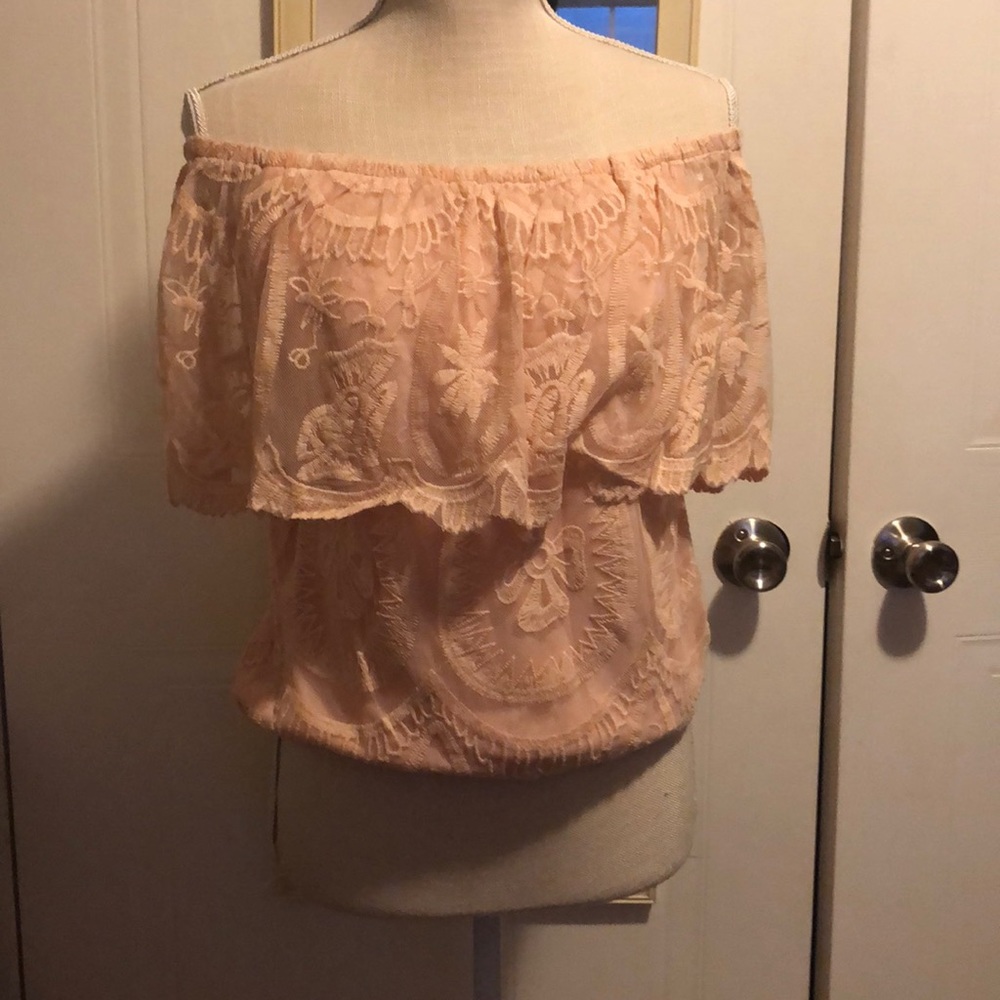 Daytrip off the shoulder top
